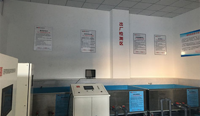 設備出廠檢測區